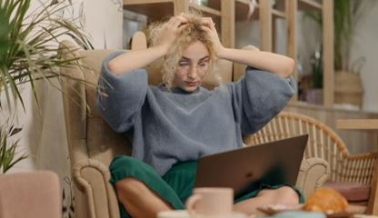Ondernemer gestresst door internet storing