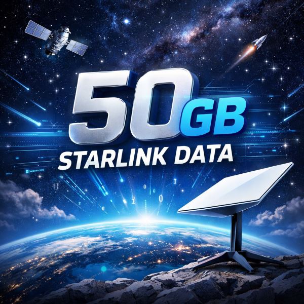 Starlink 50GB extra data